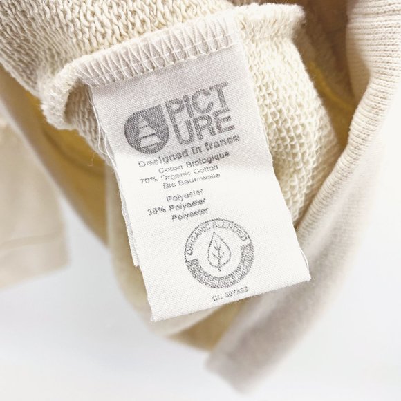 Boho Fringe Cream and Black Sweatshirt - Picture 9 of 10